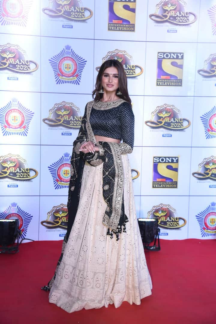 Tara Sutaria at 'Umang 2020'. (Photo: Manav Manglani)