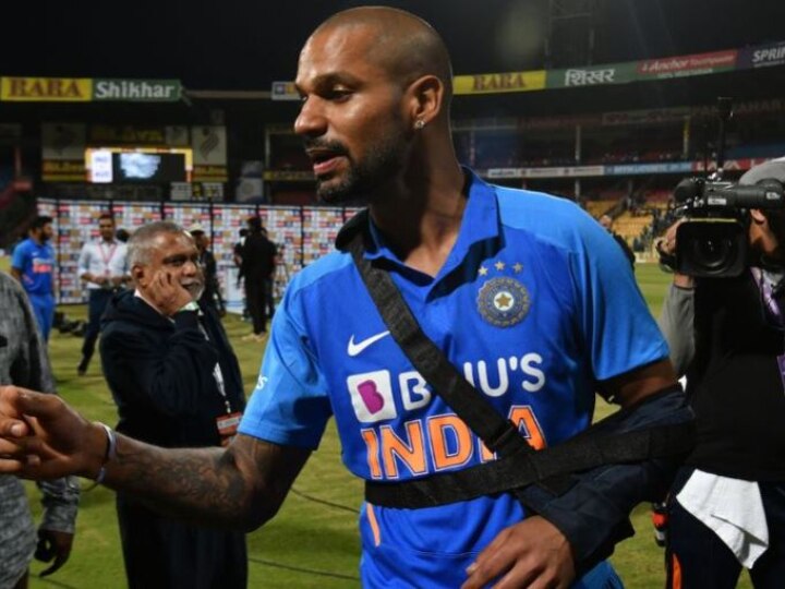 IND vs NZ: Shikhar Dhawan Ruled Out Of T20I Series Vs New Zealand Due To Shoulder Injury Shoulder Injury Rules Shikhar Dhawan Out Of India's T20I Series In New Zealand