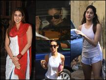 PICS: Deepika Padukone, Janhvi Kapoor, Sara Ali Khan & Other B'wood Celebs SPOTTED In Town