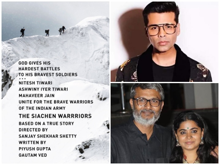 Filmmaker Karan Johar Announces New Movie Titled 'Siachen Warriors' Filmmaker Karan Johar Announces New Movie Titled 'Siachen Warriors'