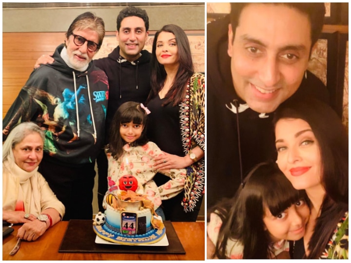 Happy Birthday Abhishek Bachchan: Aishwarya Rai Shares Family Moments From 'Guru' Actor's B'day Party (Pictures) Abhishek Bachchan Birthday: Aishwarya Shares Family Moments From 'Guru' Actor's B'day Party (PICS)