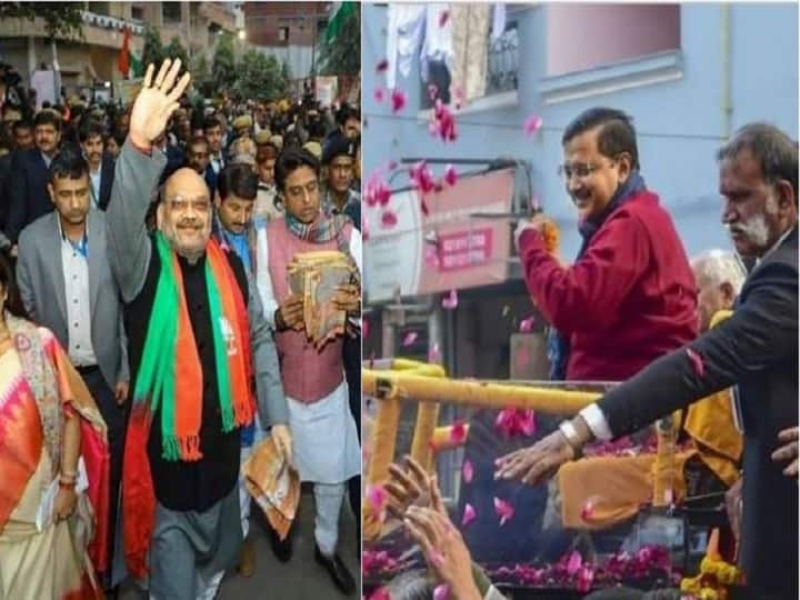 Delhi Polls: High Octane Campaigning To Conclude Today; AAP, Congress, BJP To Make Last-Minute Push Delhi Polls: High Octane Campaigning To Conclude Today; AAP, Congress, BJP To Make Last-Minute Push