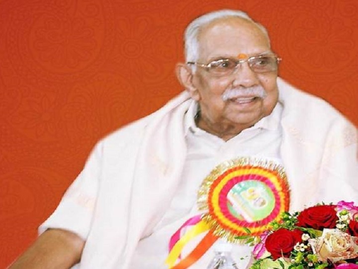 Veteran RSS 'Pracharak' P Parameswaran Passes Away At 91  Veteran RSS 'Pracharak' P Parameswaran Passes Away At 91