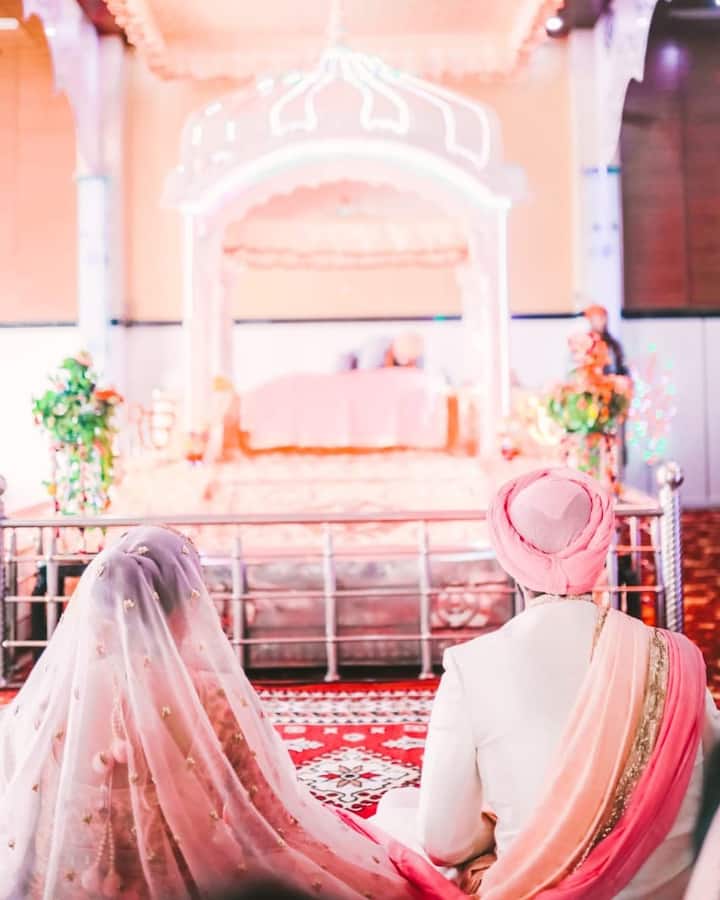 Ankit Siwach has finally shared the first picture from his wedding along with the caption, “A lifetime is over and a lifetime to go.”