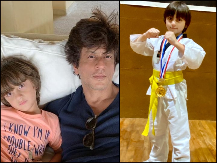 Shah Rukh Khan 'Proud' Of Son AbRam Khan's Sporting Skills, Shares PIC Shah Rukh Khan 'Proud' Of Son AbRam Khan's Sporting Skills, Shares PIC
