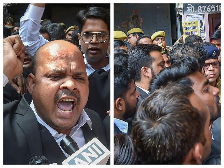 Crude Bombs Hurled At Lucknow Court Several Lawyer Injured latest update Crude Bombs Hurled At Lucknow Court, Lawyer Sanjeev Lodhi Claims He Was The Target