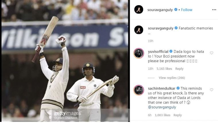 Dada Logo To Hata Lo': Yuvraj Singh Trolls Sourav Ganguly