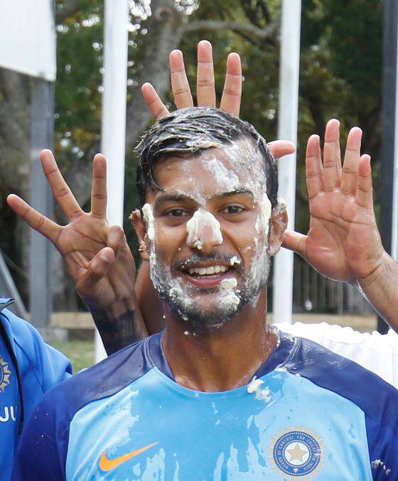 Agarwal, went on to score remarkable 81 retired in the second innings of the three-day warm-up game between India and the New Zealand XI that ended in a draw.