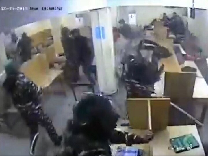 Jamia Violence: New CCTV Footage Emerges; Shows Delhi Police Attacking Students In Library Jamia Violence: New CCTV Footage Emerges; Shows Delhi Police Attacking Students In Library