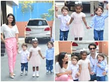 Sunny Leone & Hubby Daniel Get Snapped With Kids Nisha, Noah & Asher; See Adorable PICS