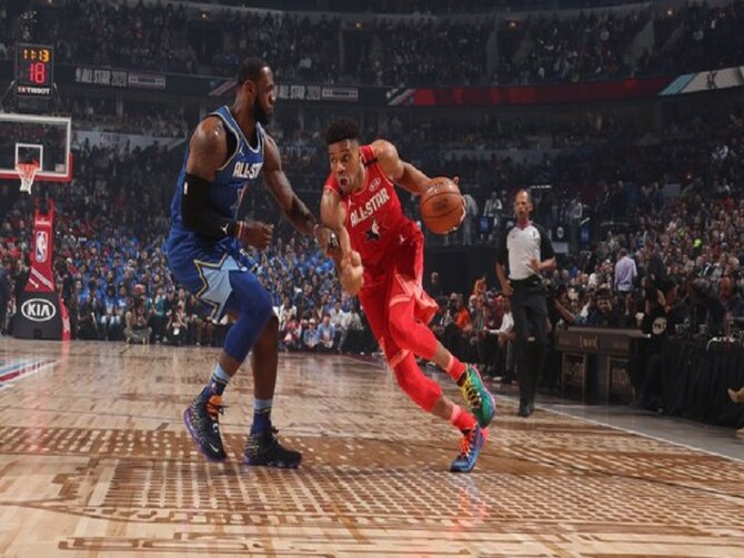 Kawhi Leonard Wins The First Ever Kobe Bryant All-Star Game MVP Award 