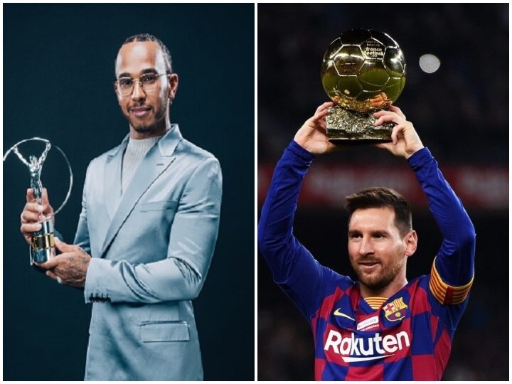 Lewis Hamilton And Lionel Messi Share Laureus World Sportsman Award In First Ever Tie Lewis Hamilton And Lionel Messi Share Laureus Sportsman Award In First Ever Tie