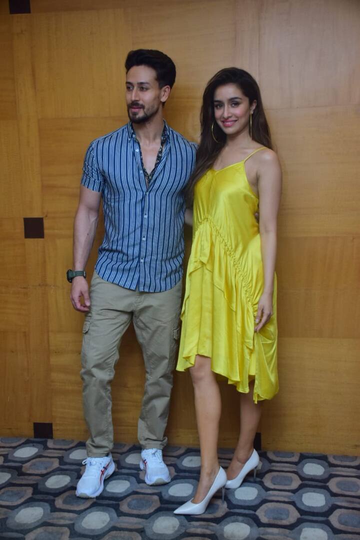 Tiger Shroff and Shraddha Kapoor were spotted at the promotions of their upcoming film ‘Baaghi 3’. 