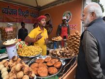 SEE PICTURES! PM Modi Relishes Litti-Chokha For Rs 120 At Hunar Haat In New Delhi