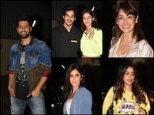 PICS: Katrina Kaif, Janhvi Kapoor & Other B'wood Celebs Attend Vicky Kaushal's 'Bhoot' Screening