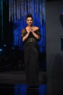 PICS: Priyanka Chopra Stuns In A Black Ensemble As She Walks The Ramp