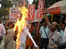 'Go Back Trump': Protests In Kolkata Against US President's India Visit; See Pictures