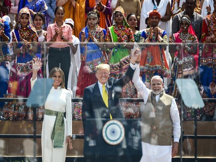 Donald Trump Announces Mega $3 Billion Defence Deal With India At Blockbuster Namaste Trump Event Donald Trump Announces Mega $3 Billion Defence Deal With India At Namaste Trump Event