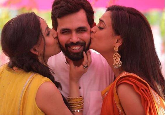 Shweta's brother Nidhaan gets showered with love from  his sister and soon-to-be bride 