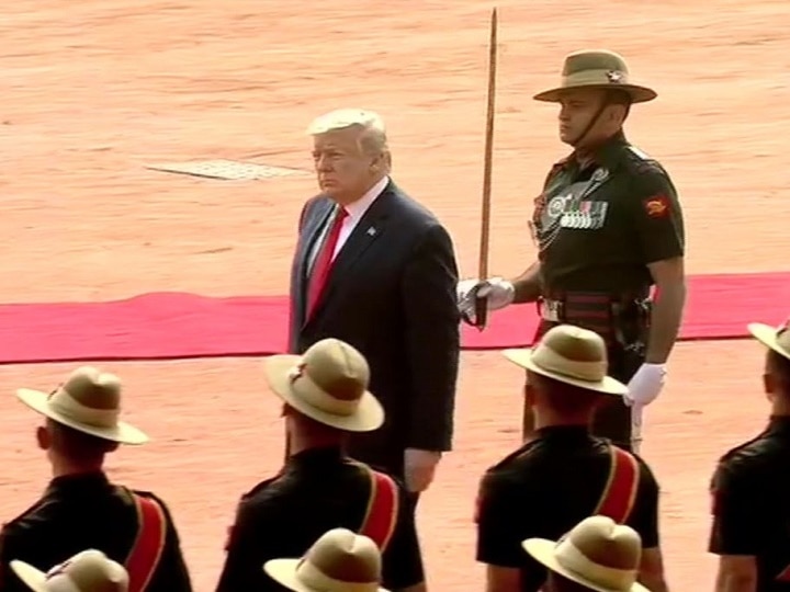 Trump India Visit: US President Accorded Ceremonial Welcome At Rashtrapati Bhavan; Key Points