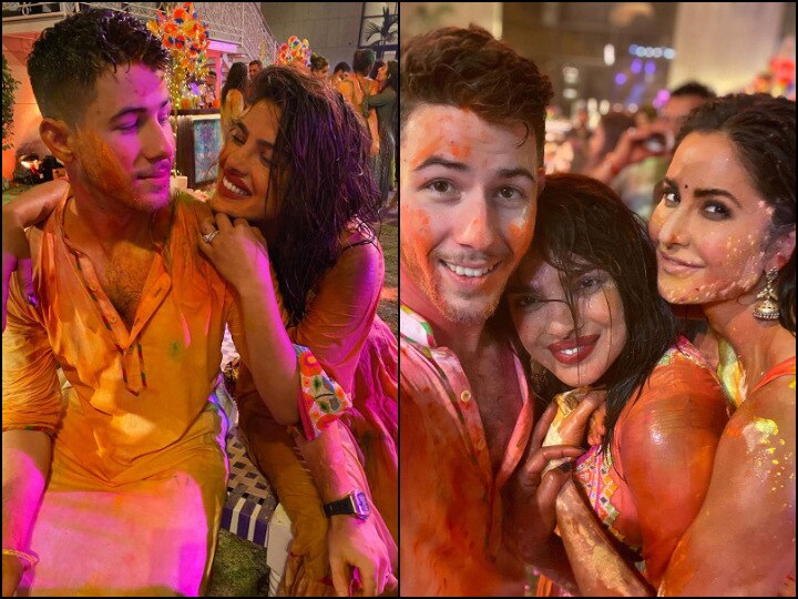 Holi 2020: Nick Jonas Celebrates His First Holi With Priyanka Chopra In India At Ambani Bash, Shares PICS & VIDEO With Katrina Kaif Holi 2020: Nick Jonas Celebrates His FIRST Holi With Priyanka Chopra & Katrina Kaif At Ambani’s Party (PICS & VIDEO)