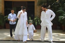 Holi 2020: Taimur Ali Khan Enjoys Festival Of Colours With Kareena & Saif, See PICS!