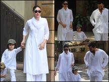 Holi 2020: Taimur Ali Khan Enjoys Festival Of Colours With Kareena & Saif, See PICS!