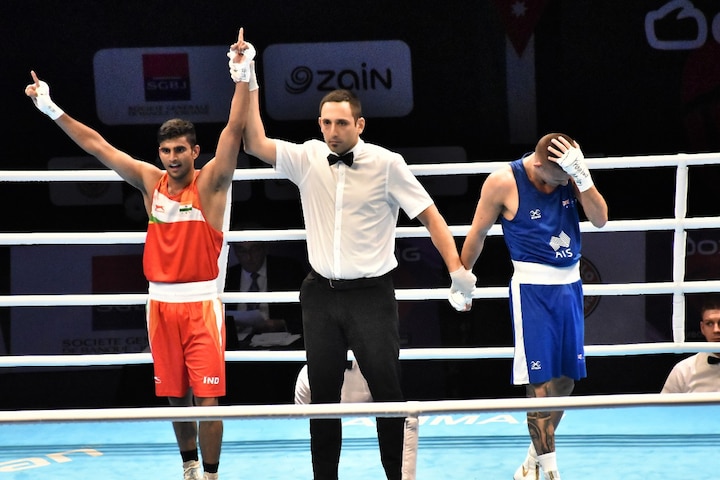 Manish Kaushik Becomes 9th Indian Boxer To Secure 2020 Tokyo Olympic Berth Manish Kaushik Becomes 9th Indian Boxer To Secure 2020 Tokyo Olympics Berth