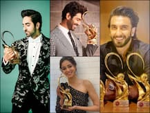 Zee Cine Awards 2020: Ranveer, Ayushmann, Ananya & Other B'wood Celebs Pose With Their Trophy