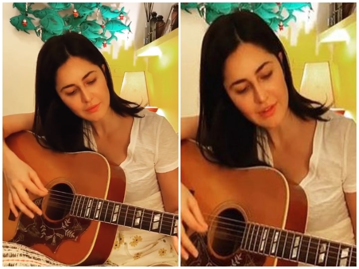 At Home Due To Coronavirus, Katrina Kaif Tries Her Hand At Guitar (Watch Video) At Home Due To Coronavirus, Katrina Kaif Tries Her Hand At Guitar (Watch Video)