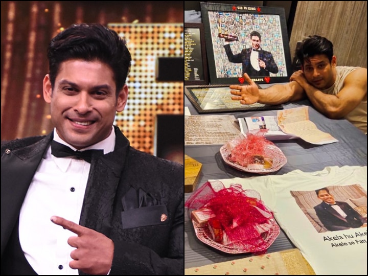 Sidharth Shukla Fans Send 'Bigg Boss 13' Winner Gifts, He Says 'Your Wishes Are More Than Enough', See PIC Fans Shower Sidharth Shukla With Gifts, ‘Bigg Boss 13’ Winner Shares A Heartfelt Post For ‘SidHearts’