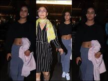 PICS: Kajol’s Daughter Nysa Devgn Flaunts Her Toned Abs As Mother-daughter Duo Gets Snapped At Airport