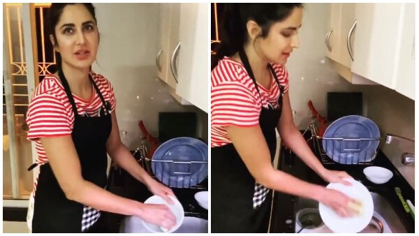 Coronavirus: Katrina Kaif 'Dishes Out' Tips On Household Chores Amid COVID-19 Lockdown (Watch Video) Coronavirus: Katrina Kaif 'Dishes Out' Tips On Household Chores Amid COVID-19 Lockdown (Video)