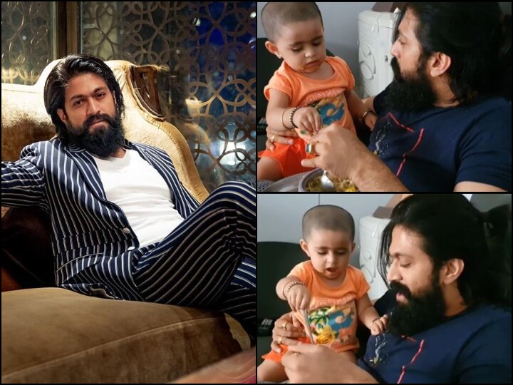 KGF Star Yash Shares Adorable Video With Daughter During Self-quarantine KGF Star Yash Shares Adorable Video With Daughter As He Bonds With Her During Self-quarantine