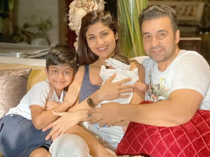 Shilpa Shetty's Newborn Daughter Samisha Turns 40 Days Old; Actress Shares Adorable Family Picture With Heartfelt Note Shilpa Shetty's Newborn Daughter Turns 40 Days Old; Actress Shares Adorable PIC With Heartfelt Note