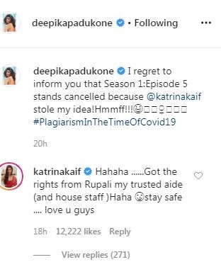 Deepika Padukone 'Accuses' Katrina Kaif Of Stealing Her Idea, Here's How 'Sooryavanshi' Actress REACTED