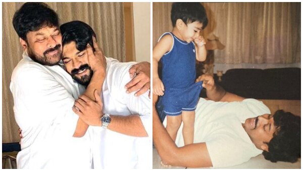 Happy Birthday Ram Charan: Chiranjeevi Wishes His Son & 'RRR' Actor On His 35th B'day With Throwback Picture Ram Charan Birthday: Chiranjeevi Wishes Son & 'RRR' Actor On His 35th B'day With An Adorable Throwback PIC