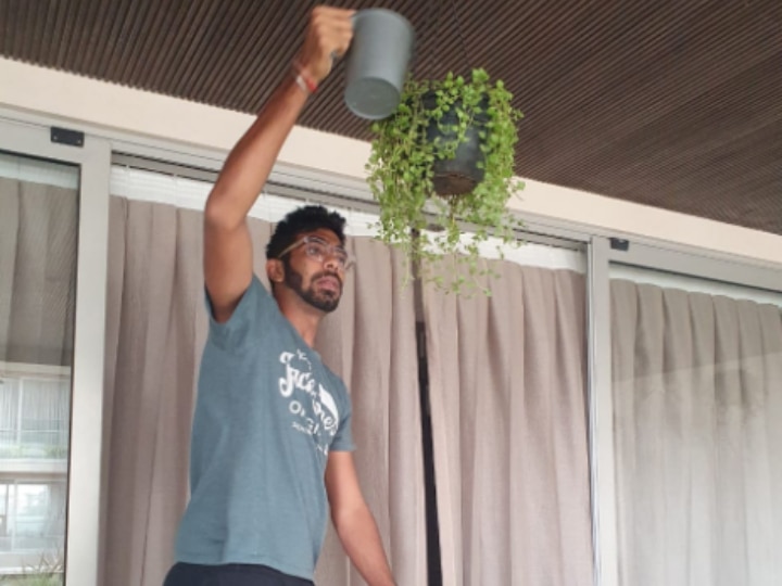 In Pics: Lethal Paceman Jasprit Bumrah Turns Into 'Amateur Gardner' In Pics: Lethal Paceman Jasprit Bumrah Turns Into 'Amateur Gardner'