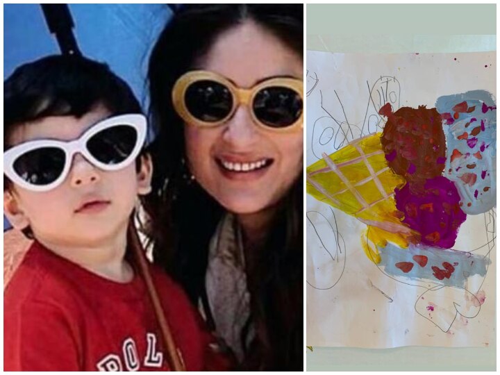Coronavirus: Kareena Kapoor Shares 'In-House Picasso' Taimur Ali Khan's Drawing Amid Coronavirus Lockdown (Picture) Coronavirus: Kareena Kapoor Shares 'In-House Picasso' Taimur's Drawing Amid Coronavirus Lockdown