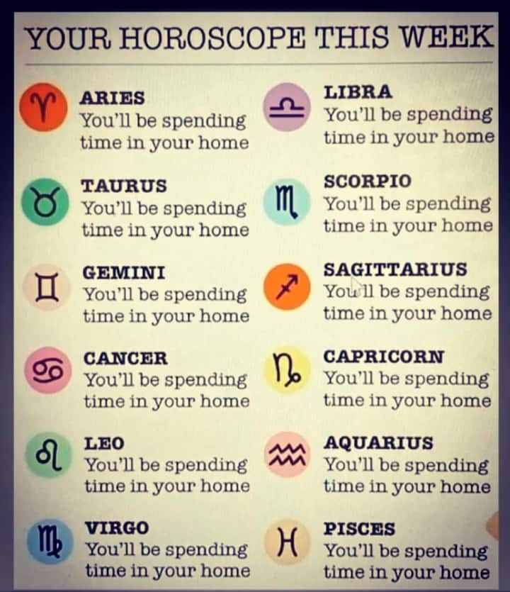 Sunil Grover shared a funny meme on everyone's horoscope for the week. We hope people take the lockdown seriously and follow social distancing to keep Coronavirus at bay. We also need to credit Grover for bringing a smile to our faces with his hilarious memes. (All PICS Credit- Instagram)