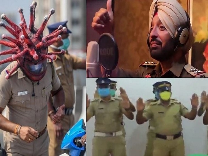 Coronavirus India: Police Use Creative Ways For Covid-19 Awareness 'From Bhangra Pop To Dance Moves,' Cops Across Country  Devise Unique Ways To Make People Aware About Covid-19