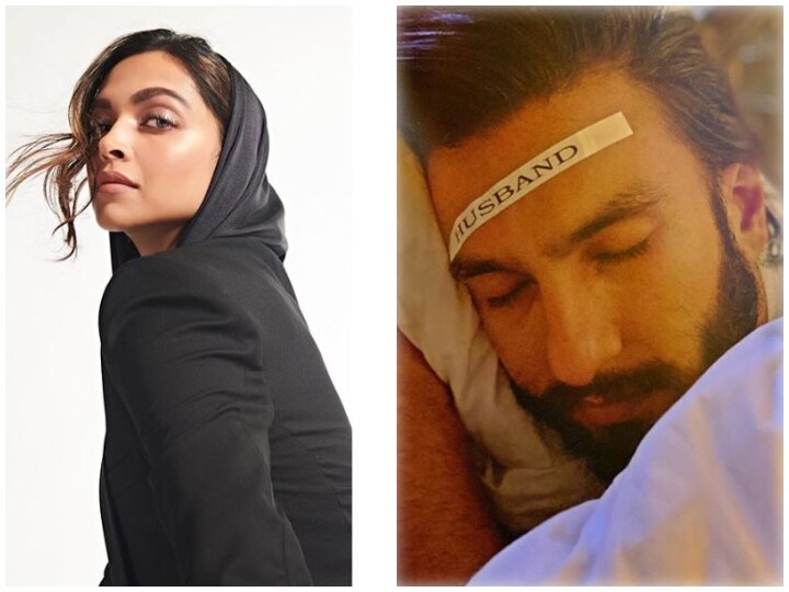 Deepika Padukone's Camera Catches Ranveer Singh With 'Husband' Label In Sleep Mode (Picture) Deepika Padukone's Camera Catches Ranveer Singh With 'Husband' Label In Sleep Mode (PIC)