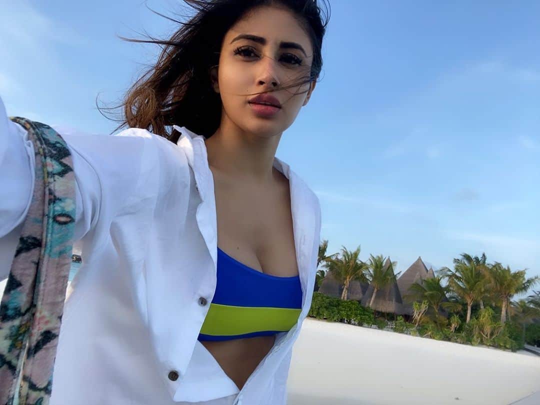 Mouni Roy Shares Throwback PICS Flaunting Her Curves In A Blue Bikini Amid  Coronavirus Lockdown (Pictures)