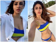 Mouni Roy Shares Throwback PICS Flaunting Her Curves In A Blue Bikini Amid Coronavirus Lockdown