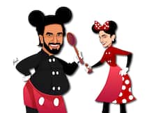 Ranveer Singh & Deepika Padukone Channel Inner Mickey And Minnie Mouse; Their Disney Look Is Too CUTE For Words