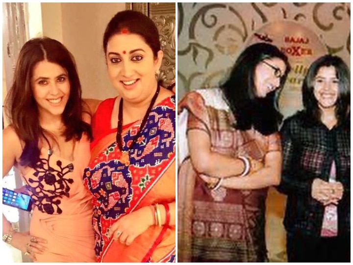 Smriti Irani Has A Witty Reaction To Ekta Kapoor's Throwback Picture Smriti Irani Has A Witty Reaction To Ekta Kapoor's Throwback Picture