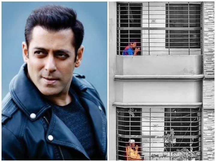 Coronavirus: Salman Khan Spreads Message Of Communal Harmony Amid Lockdown (Picture) Coronavirus: Salman Khan Spreads Message Of Communal Harmony Amid Lockdown (PIC)