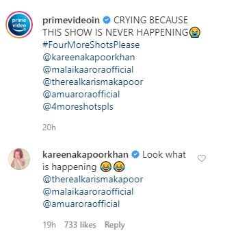 Amazon Prime Wishes To Make 'Four More Shots Please!' With Kareena Kapoor & Her Girl-Gang!