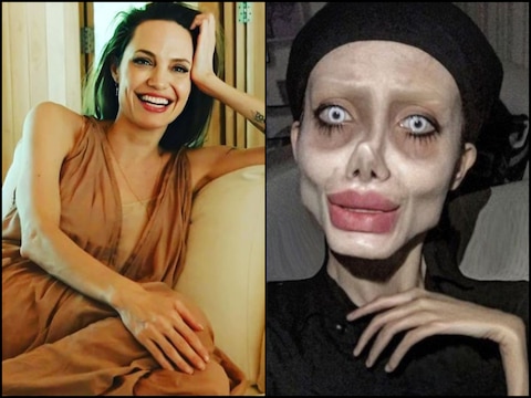 Instagram Star Sahar Tabar Aka Zombie Angelina Jolie Put On Ventilator ...