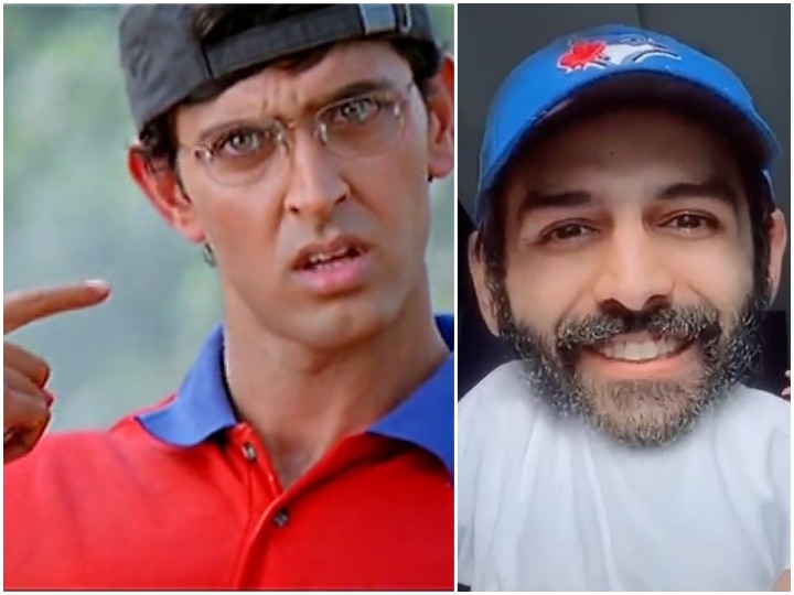 Lockdown Diaries: Kartik Aaryan Shares 'Greek God Vibes', As He Recreates Hrithik Roshan's Scene From 'Koi... Mil Gaya' Lockdown Diaries: Kartik Aaryan Shares 'Greek God Vibes', As He Recreates Hrithik Roshan's Scene From 'Koi... Mil Gaya'